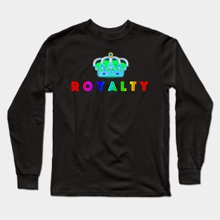 RAINBOW ROYALTY LGBTQIA Long Sleeve T-Shirt